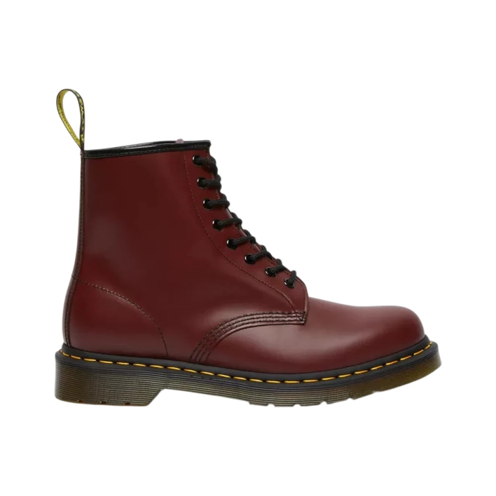 Dr. Martens , Lace-Up Boots, Male, Red, 11 Uk, Shoes