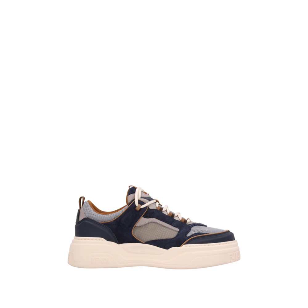 Fendi Force Sneakers Heren Schoenen Blauw
