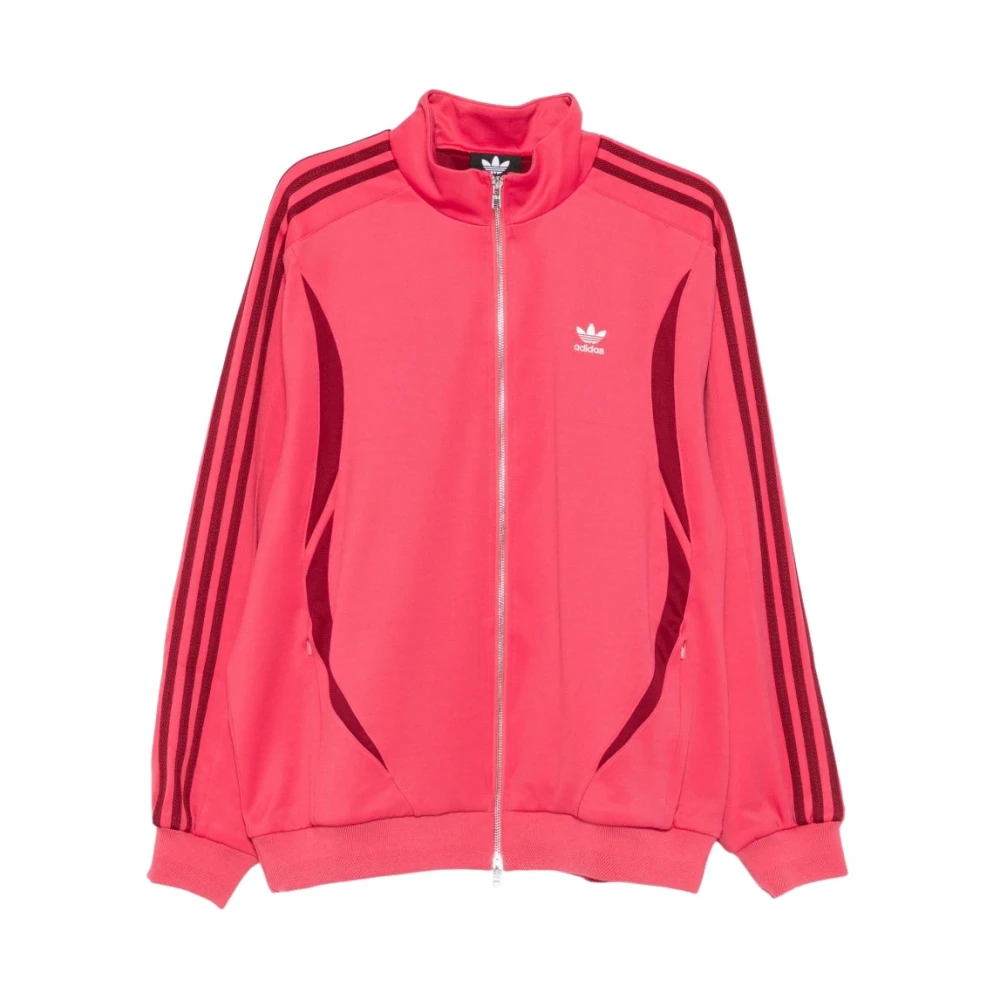 Adidas Men's Pink Track Top - Training Jackets - M - Sport