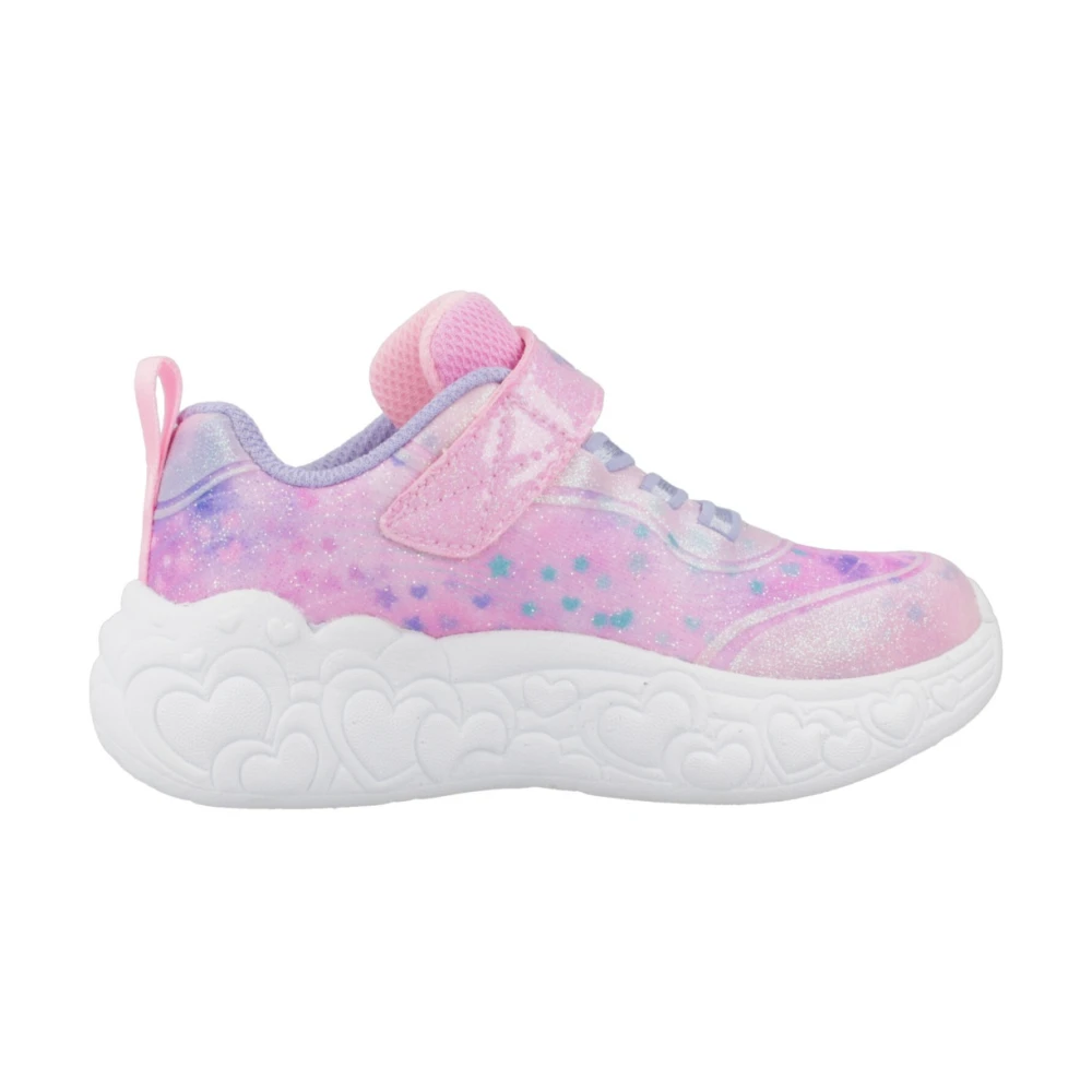 Skechers Eternal Heart Lights Sneakers Pink, Flicka