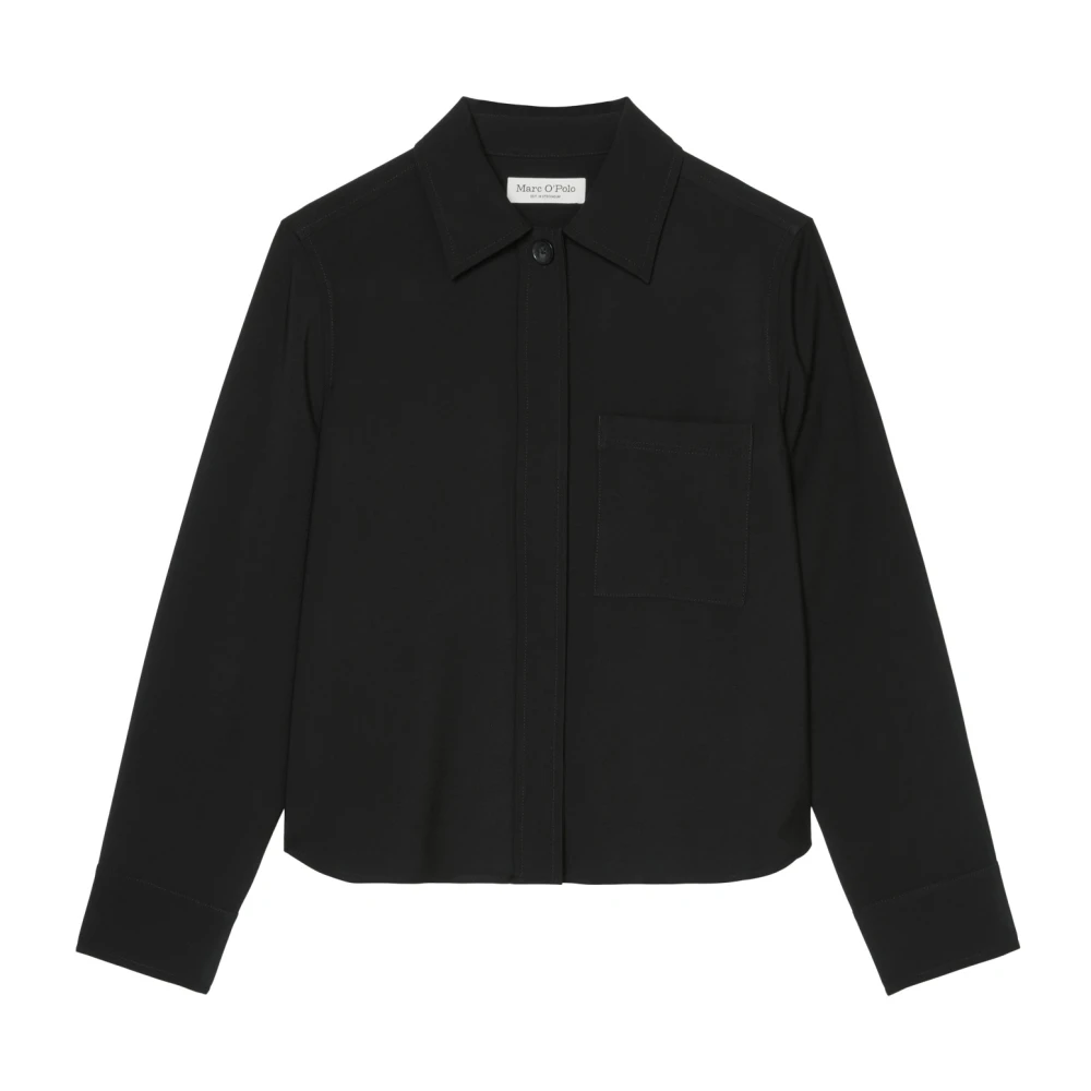 Marc O'Polo Overshirt regular Black Dames