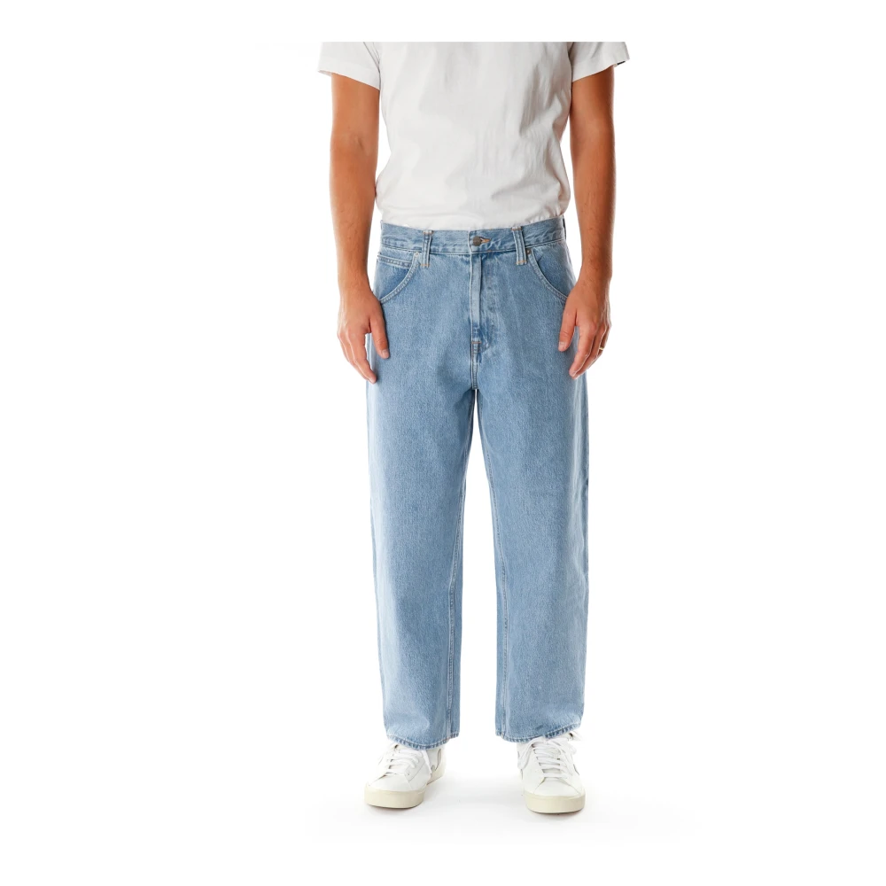 Edwin Heren Straight Jeans Tyrell Model Blue Heren