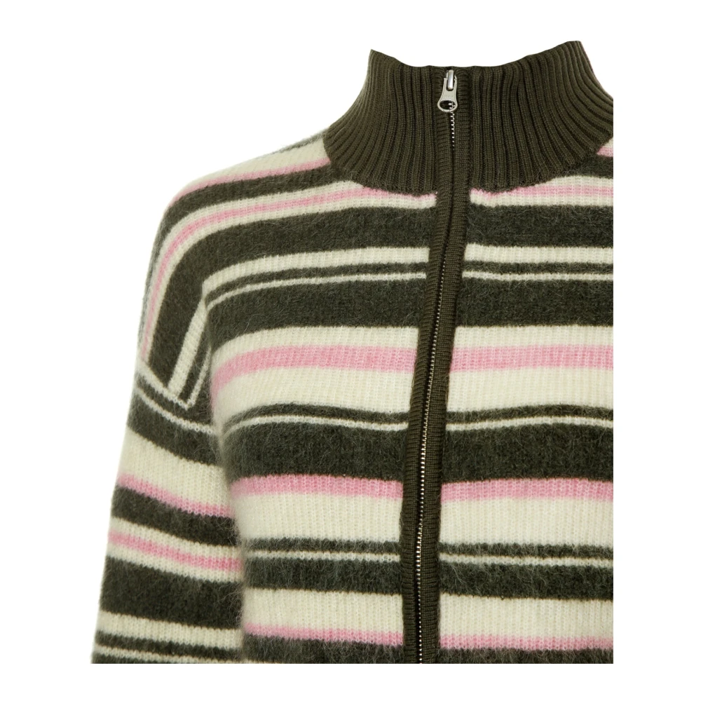 Samsøe Mohair Wol Vest Jeanne Multicolor Dames