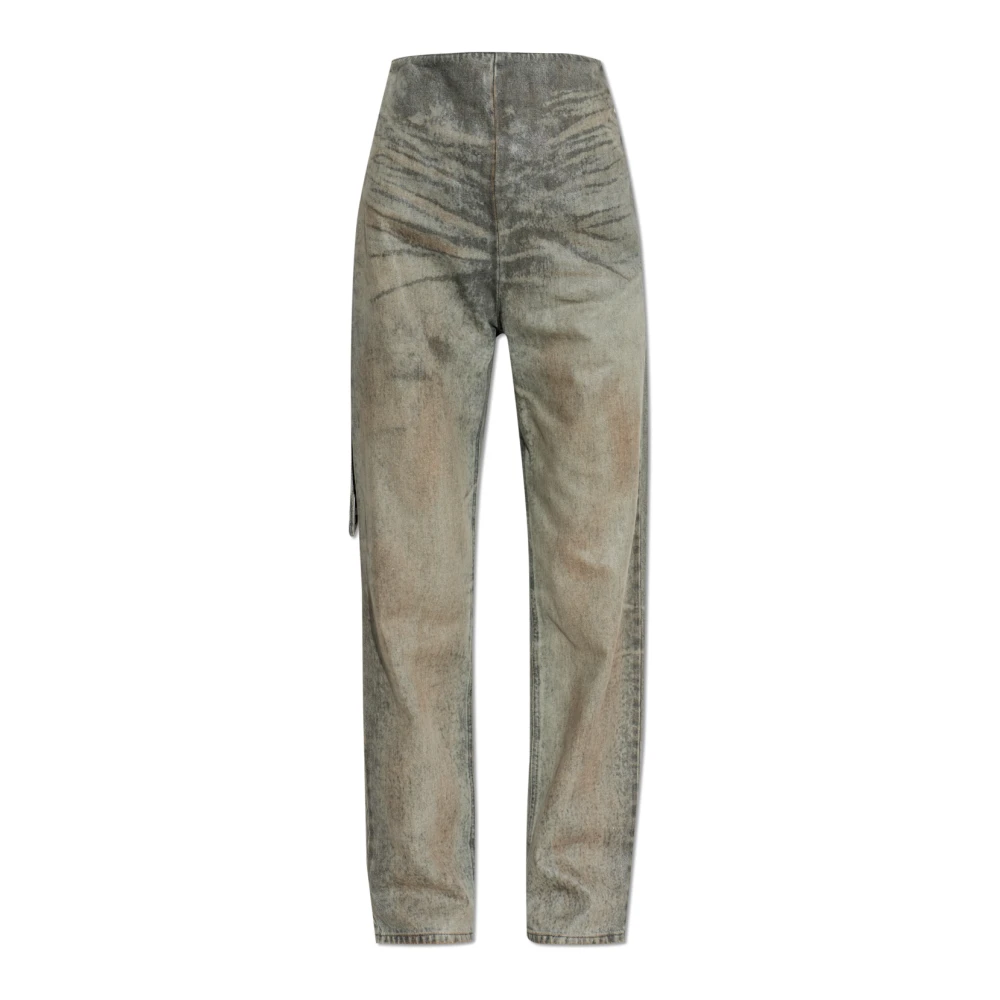 Diesel Mujer Gris Vaqueros, Talla: W26