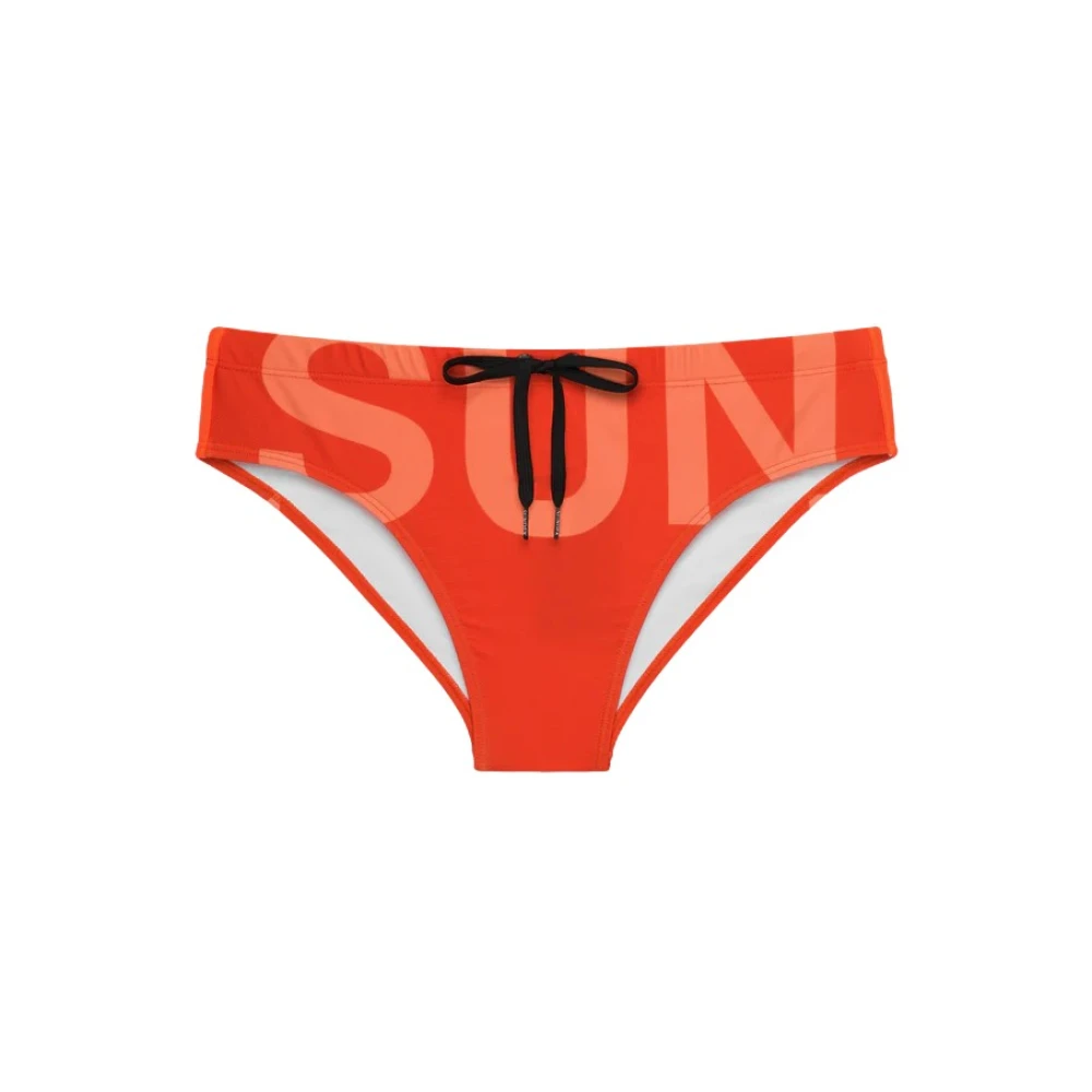 Sundek Uomo Arancione Costumi Da Bagno, M, New,