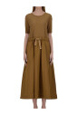 kameel-jurk-met-taffeta-rok