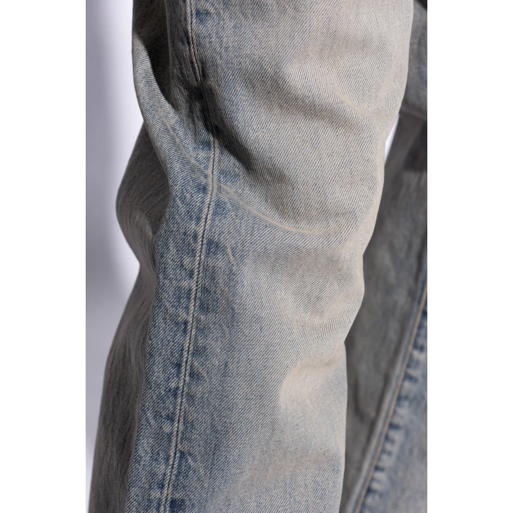 Amiri Jeans met vintage-effect Blue Heren