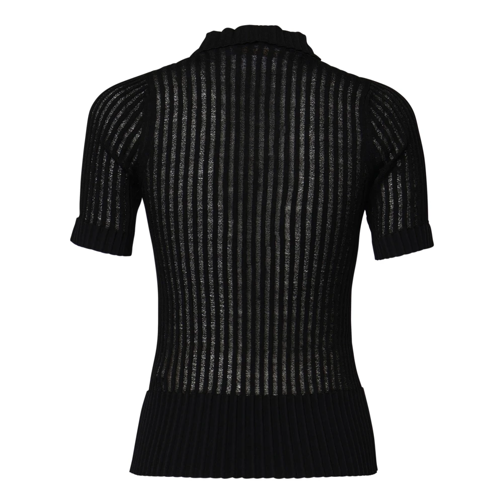 Genny Zwarte Sweaters Maglieria Black Dames