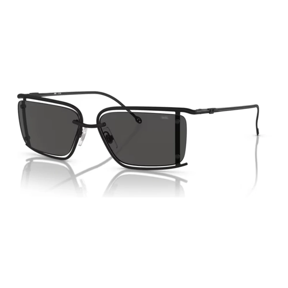 Diesel Unisex Nero Occhiali Da Sole
