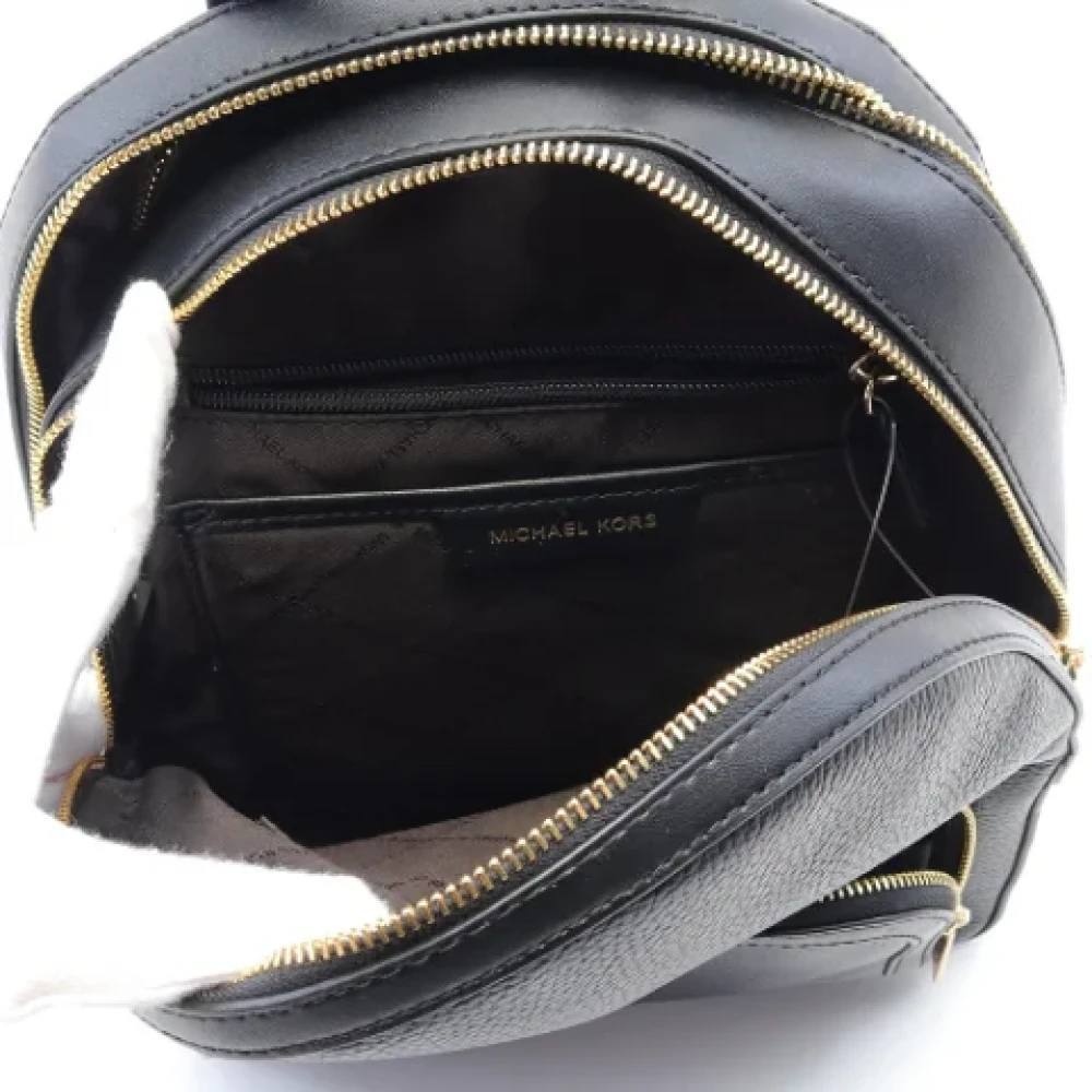 Michael Kors Pre-owned Leather backpacks Black Dames