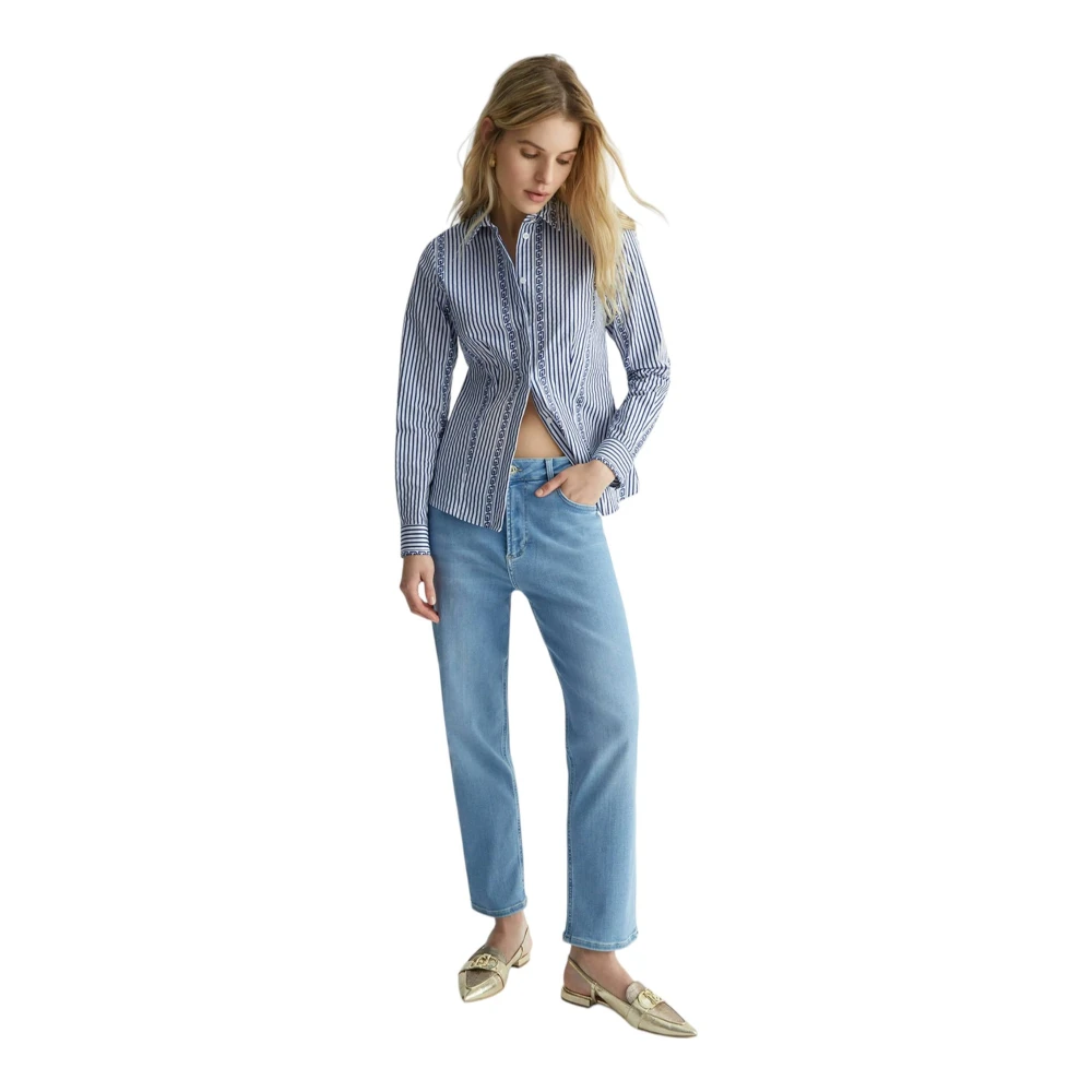 Liu Jo Lange mouwen overhemd Blue Dames