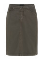 jupe-en-denim-elegante-en-vert-fonce