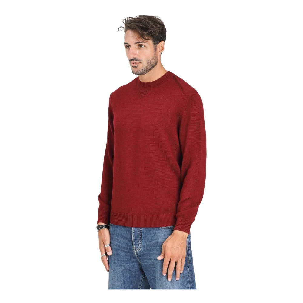 Armani Exchange Herren Rot Strickwaren, Sgröße: