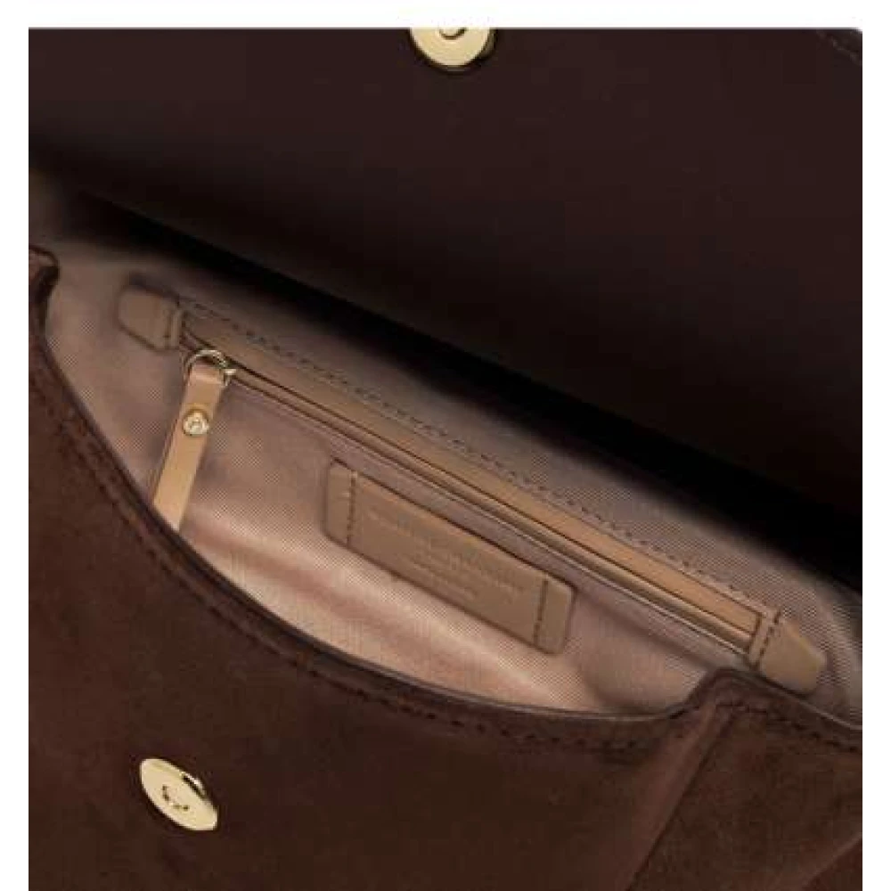 Gianni Chiarini Pilar Suède Schoudertas Chocolade Brown Dames