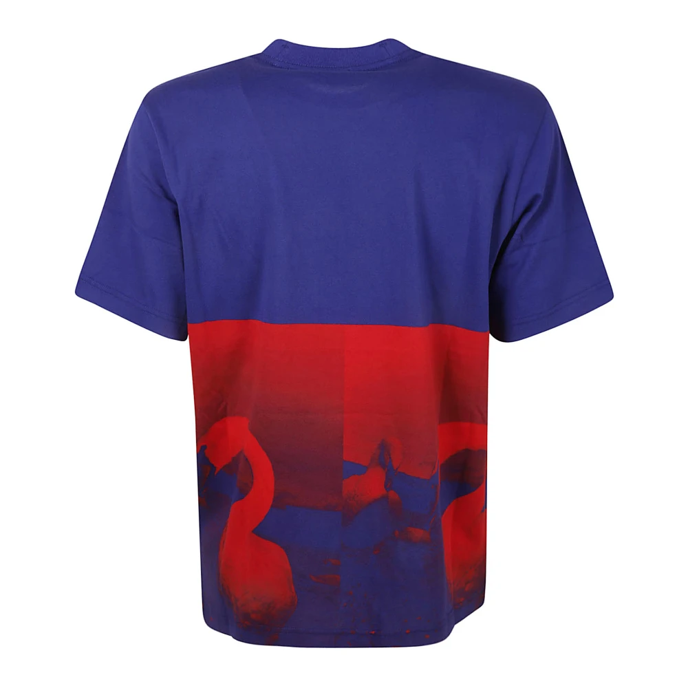 Burberry Swan Graph Mouwloze T-shirts en Polos Multicolor Heren