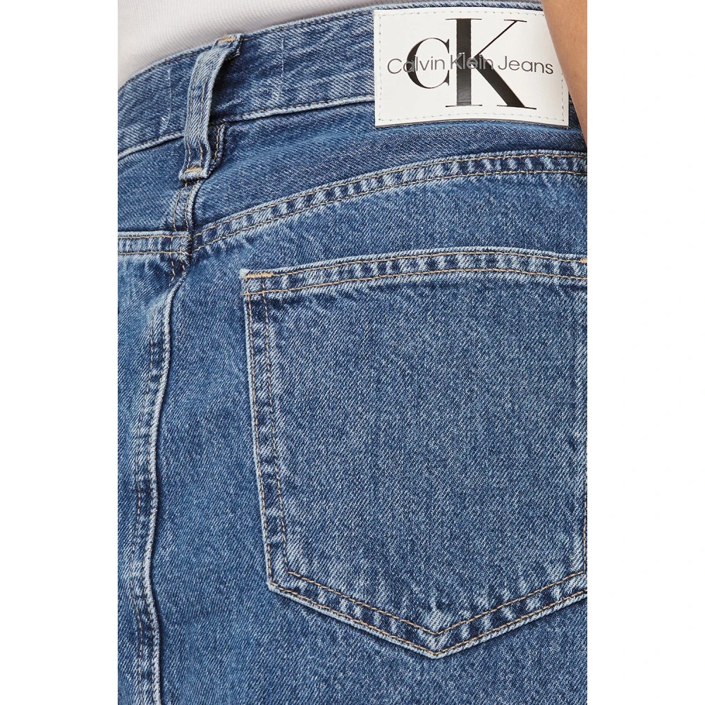 Calvin Klein Jeans Denim Rokken Collectie Blue Dames