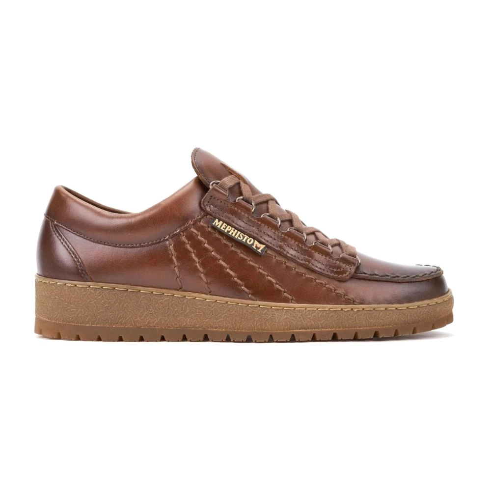 Mephisto Bruine Regenboog Veterschoen Heren Schoenen