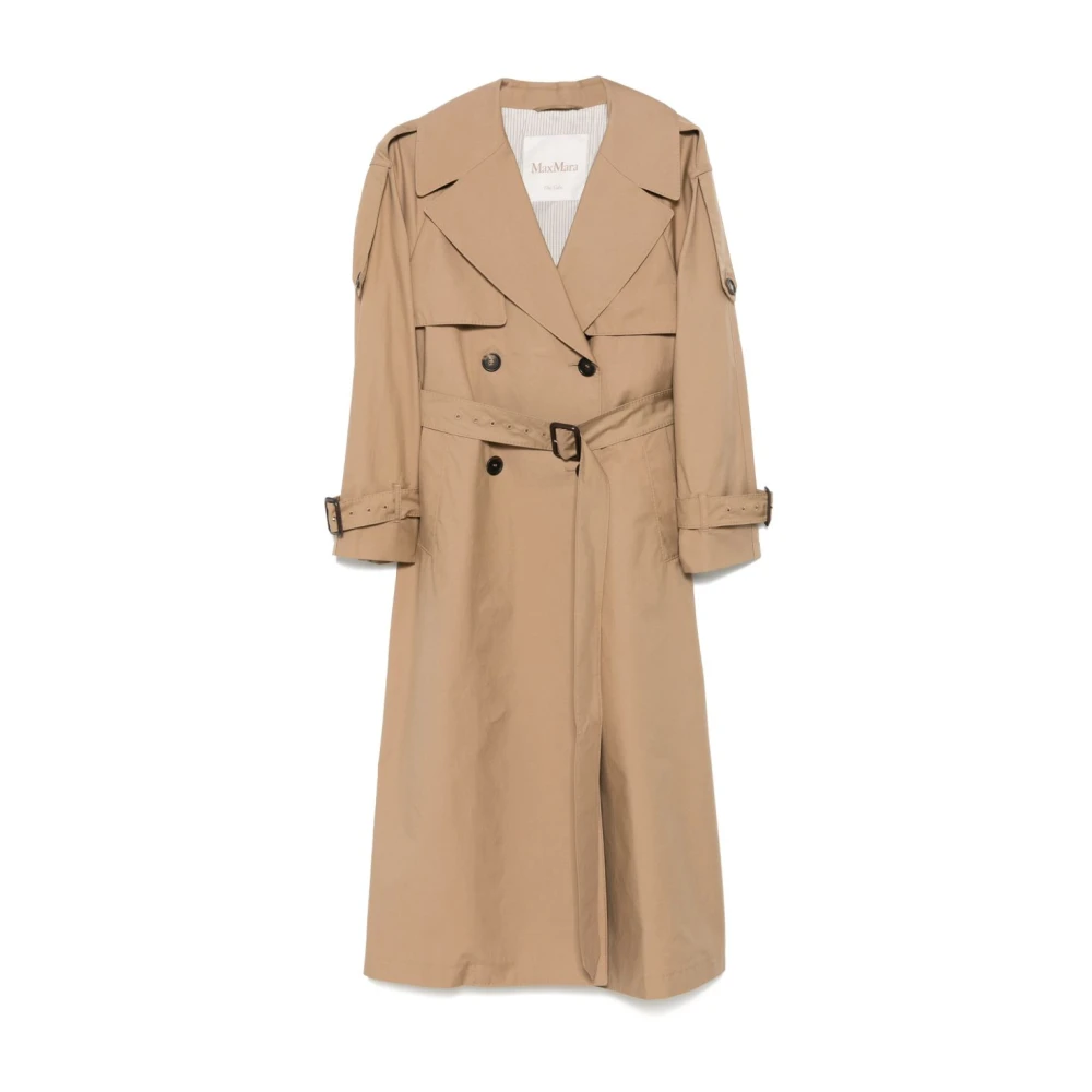 Max Mara Bruine Parka Dames Winterjas Brown Dames
