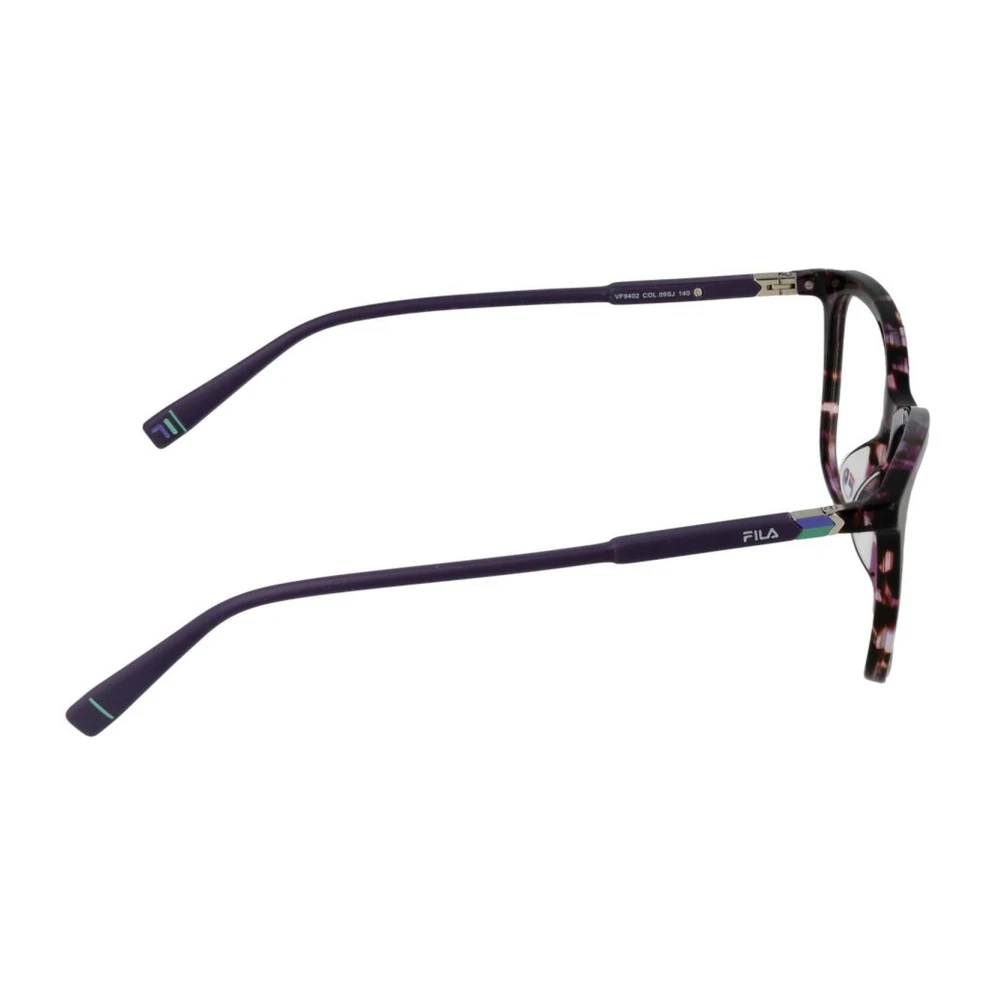 Fila Paarse Vierkante Optische Frames met Demo Bril Multicolor Dames
