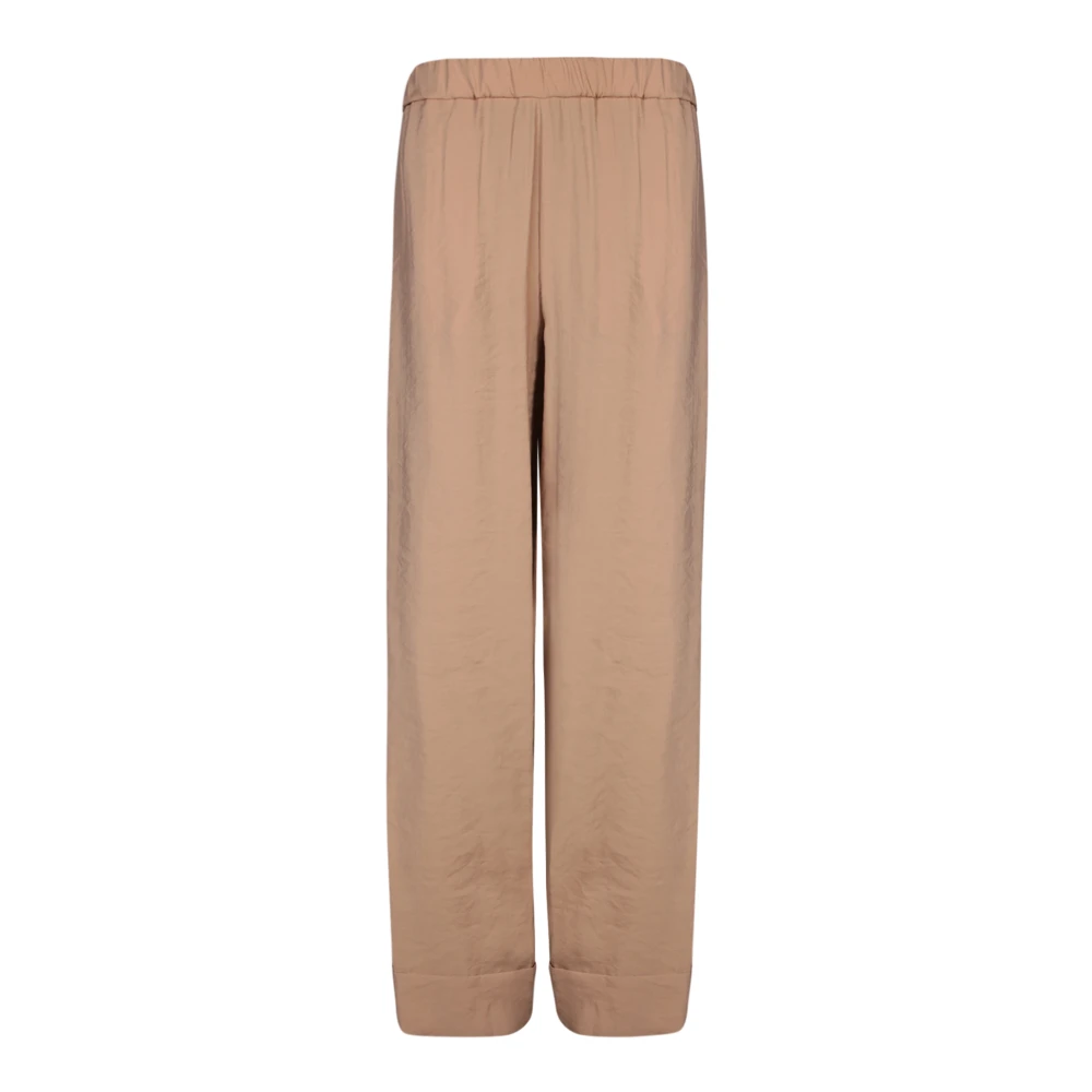 Blanca Vita Beige Relaxte Broek Beige Dames