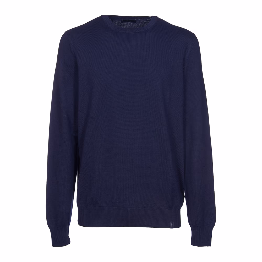Blaue Sweaters mit Pinafore Metal