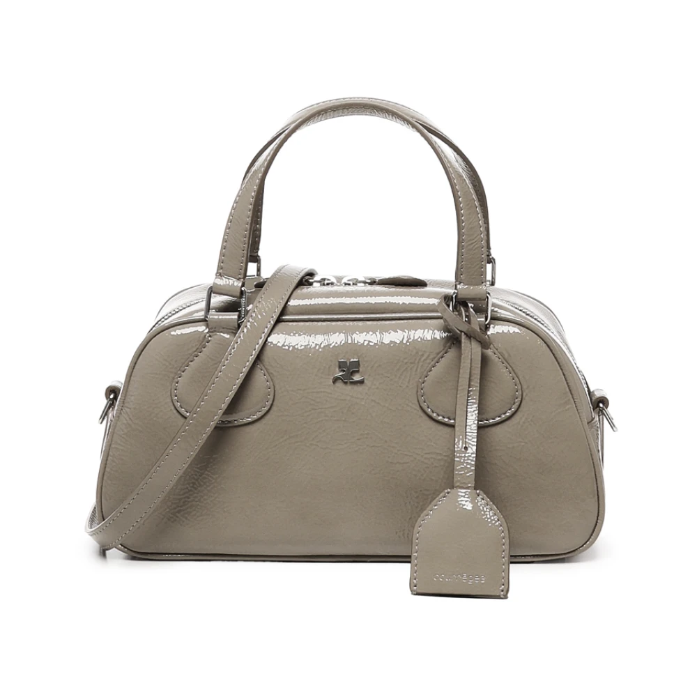 Courrèges Women's Brown Handbags, One Size, Friday Bowling Bag