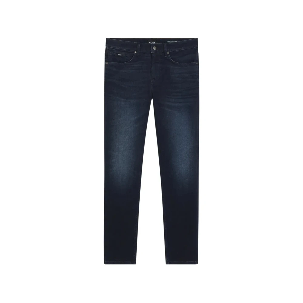 Hugo Men's Blue Delaware Slim-Fit Jeans - Slim Fit Jeans - W38 - Jeans