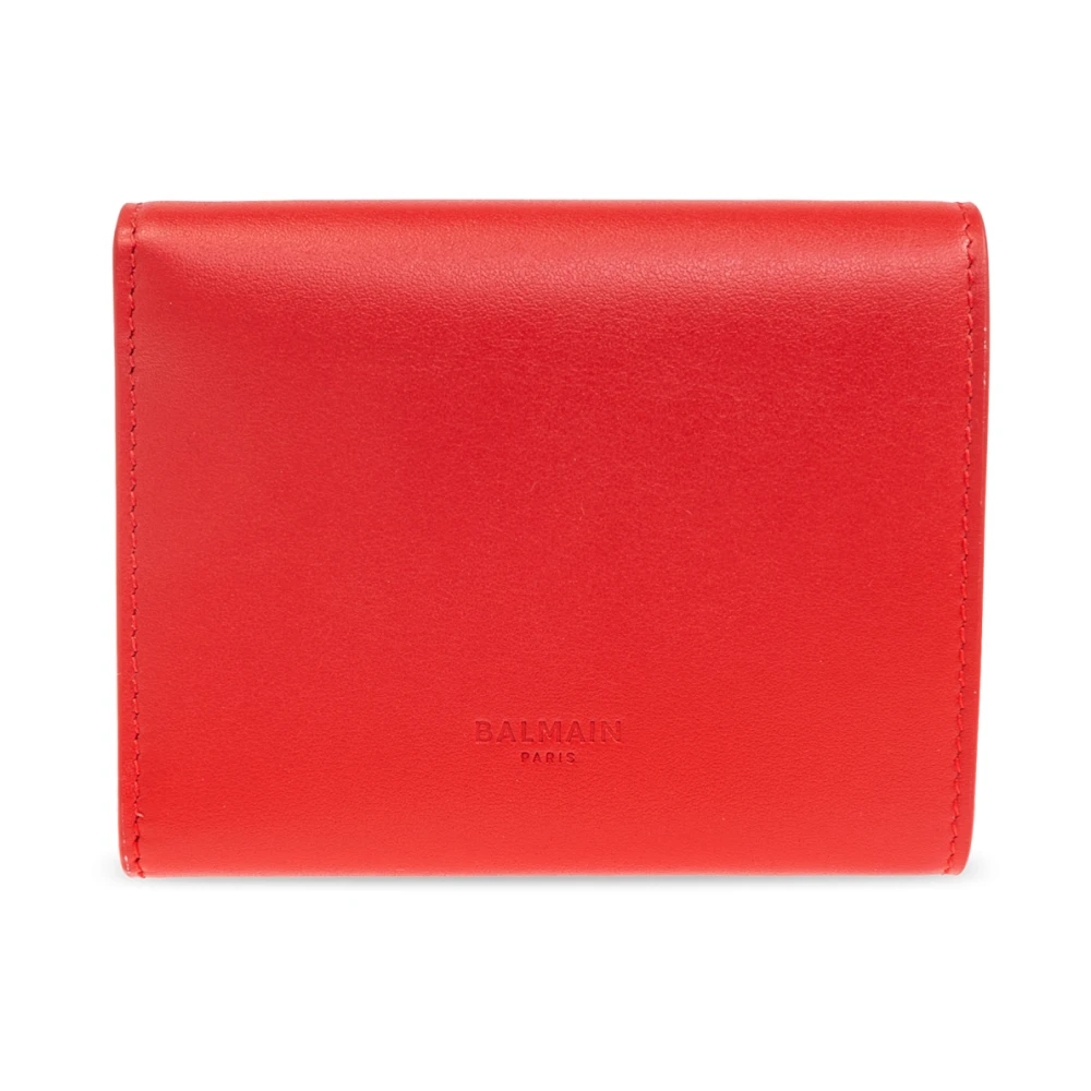 Balmain Wallet B-Buzz Red Dames