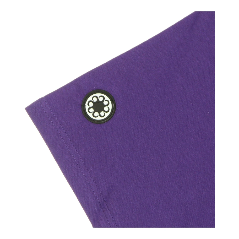 Octopus Paarse Logo Tee Korte Mouw Purple Heren