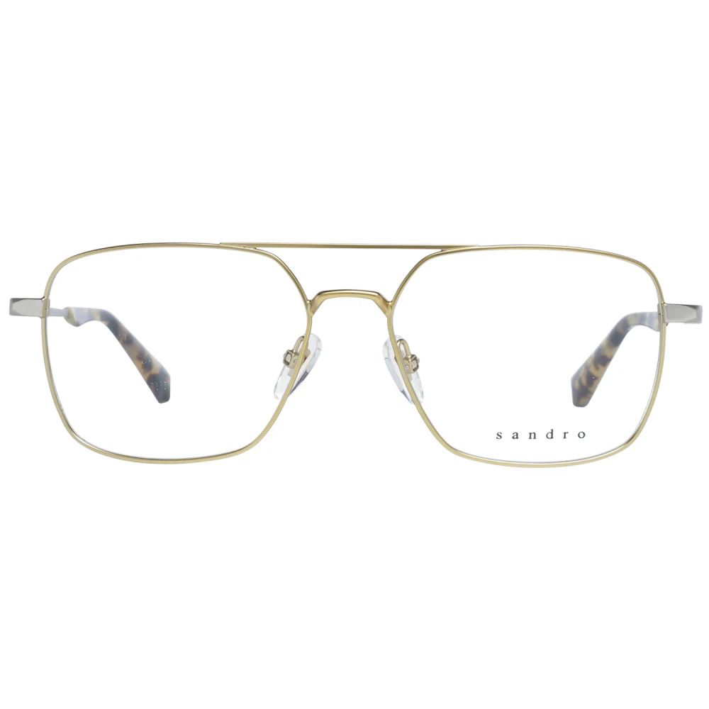 sandro Gouden Aviator Optische Brillen voor Mannen Yellow Heren