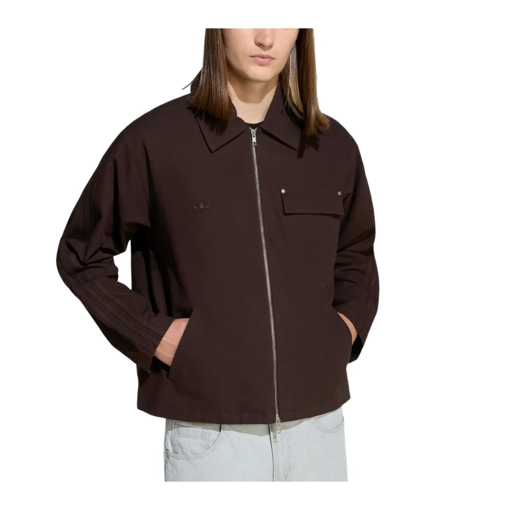Adidas Brown Outdoor, Male, L, Workwear Canvas Jacket