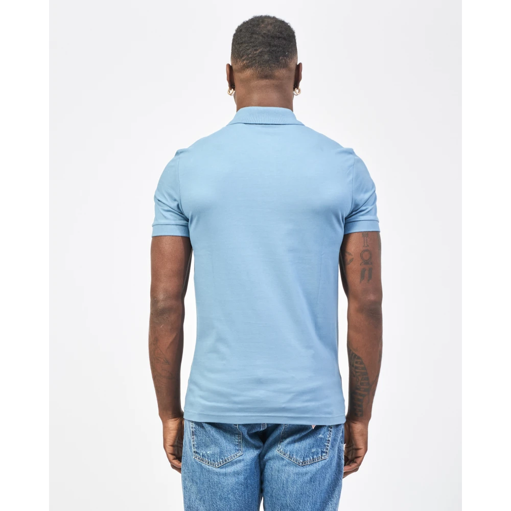 Hugo Boss Blauwe T-shirts en Polos Passenger Blue Heren