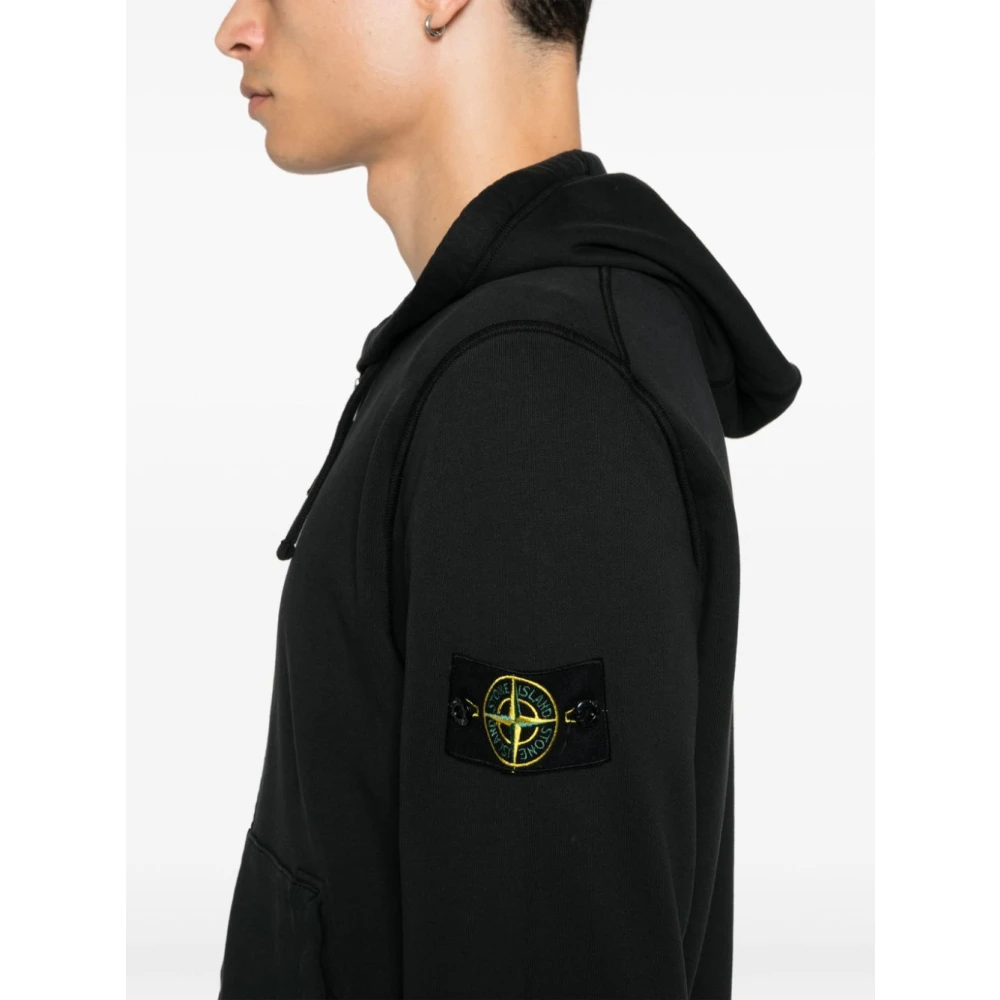 Stone Island Zwarte Sweater Herenkleding Black Heren