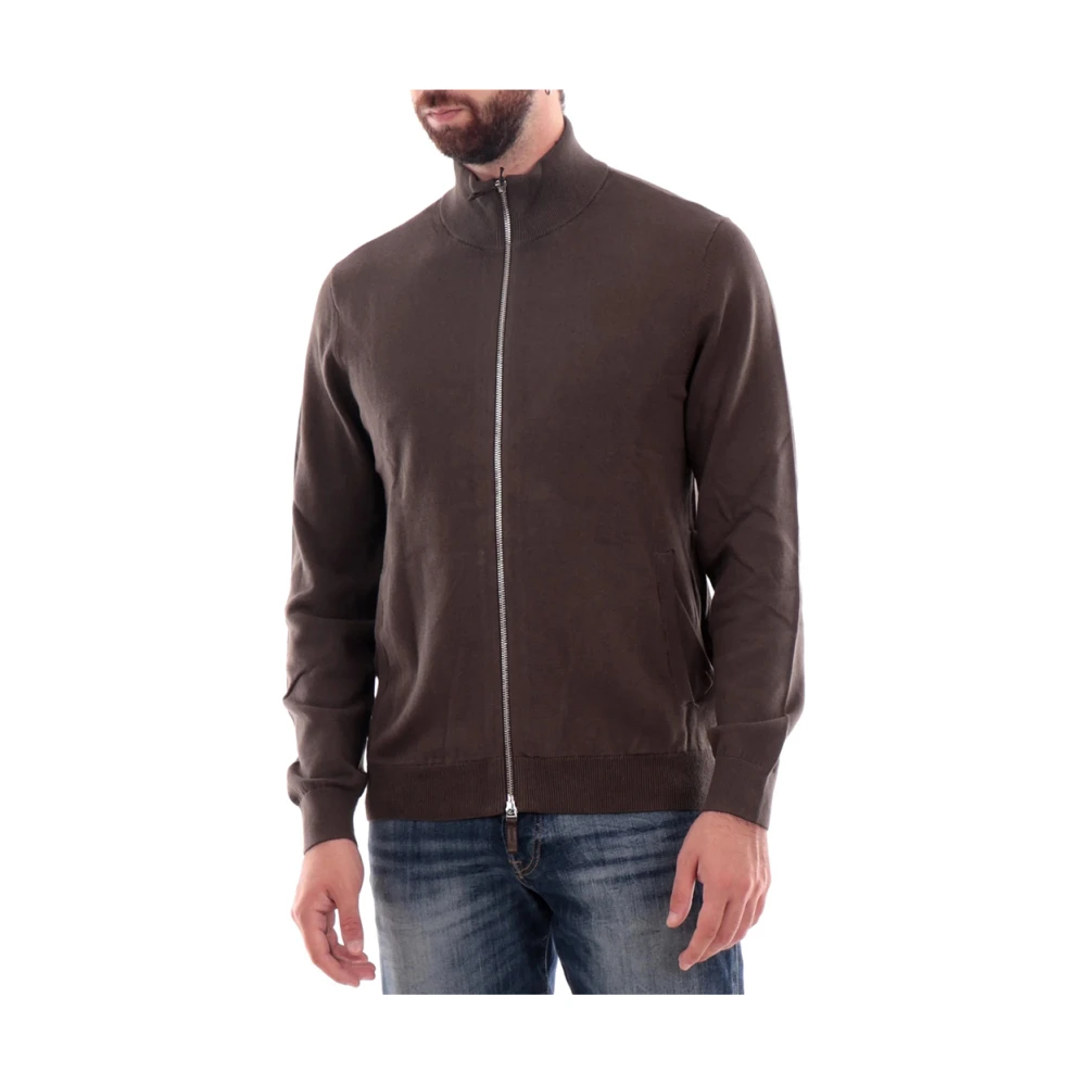Armani Exchange Bruine Cardigan Brown Heren