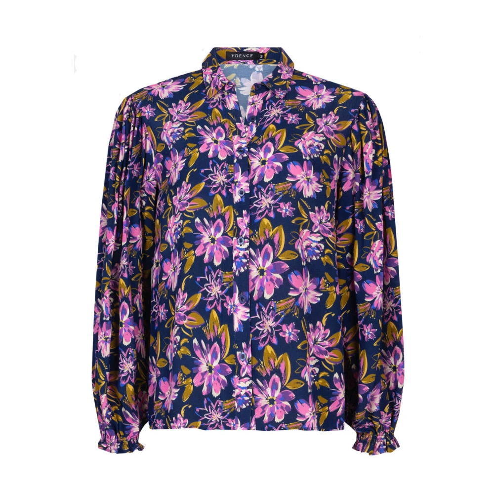 Ydence Lange Mouw Blouse Alyssa Multicolor Dames