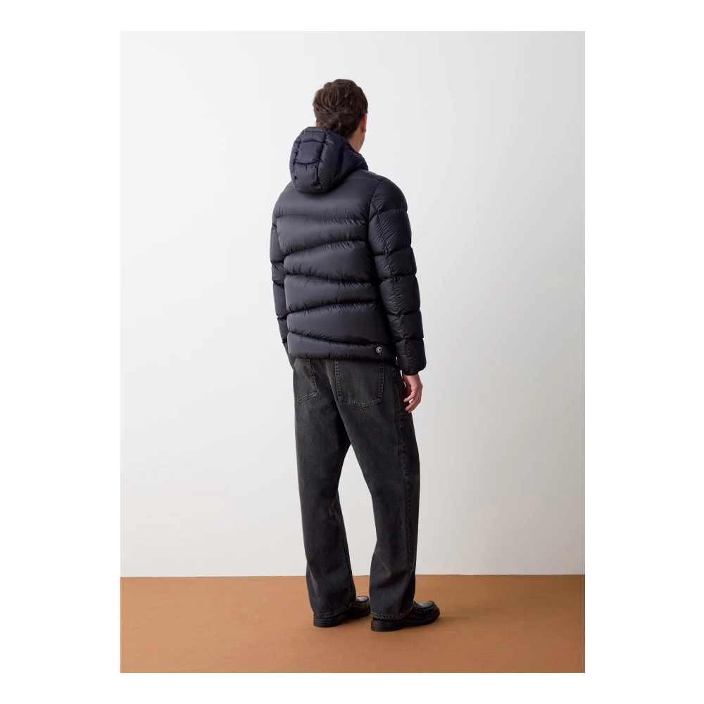 Colmar Blauwe winterjas met ritssluiting Blue Heren
