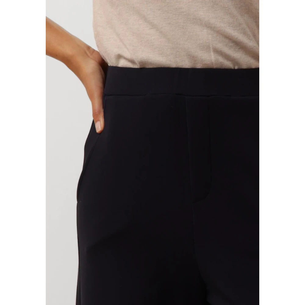 InWear Wijde Modal Broek Gincentiw Stijl Blue Dames