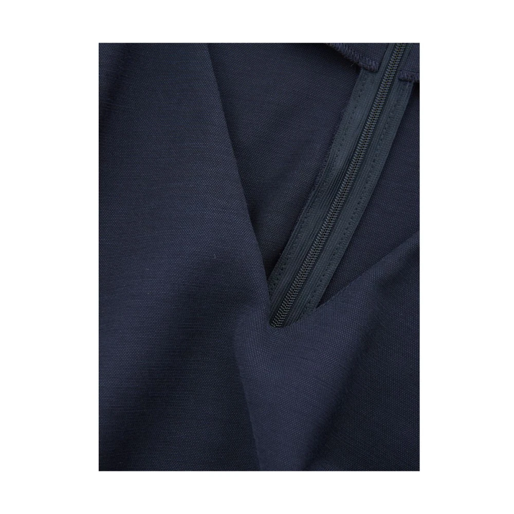 Lardini Blauwe Viscose Jurk Veelzijdige Elegantie Blue Dames