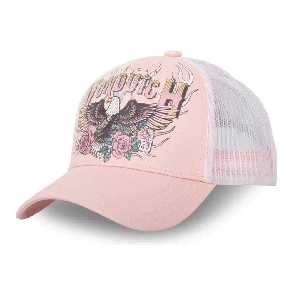 Von Dutch Roze Adelaar Truckerpet Pink Heren