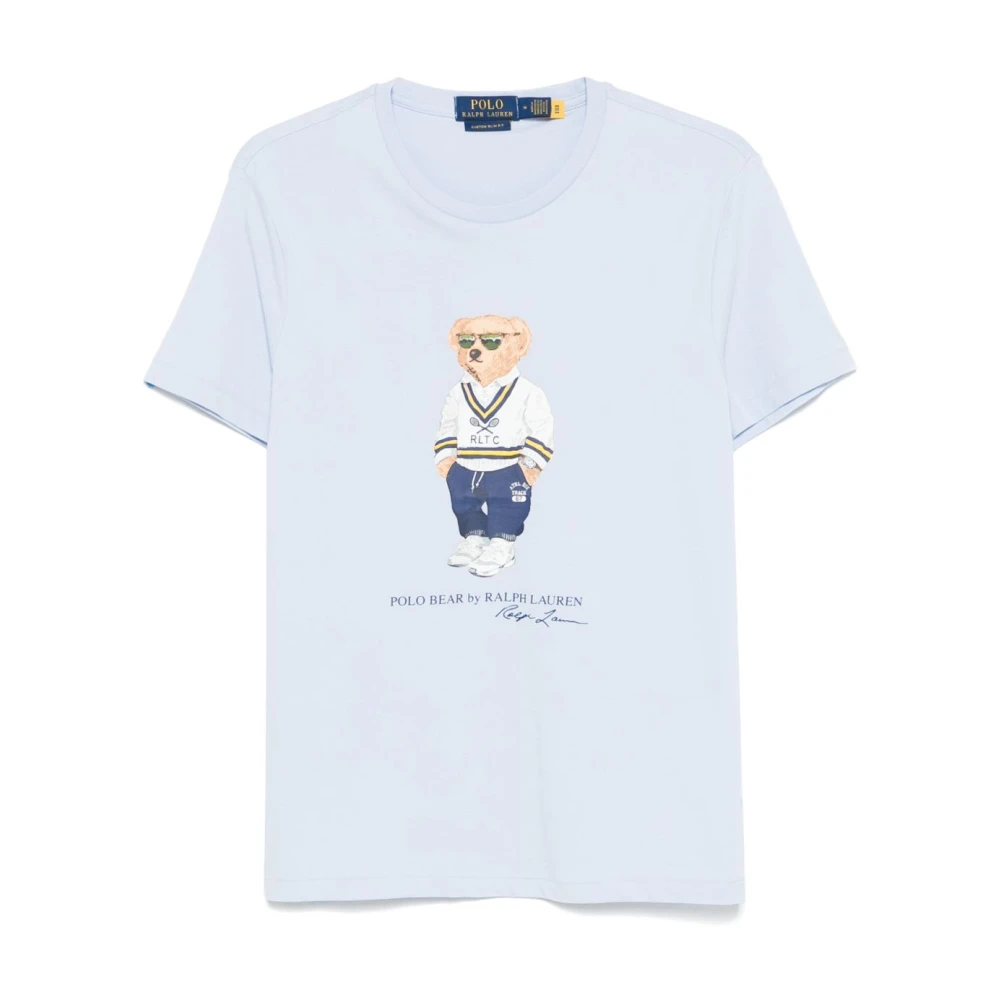 Ralph Lauren Men's Blue T-Shirts And Polos Clear