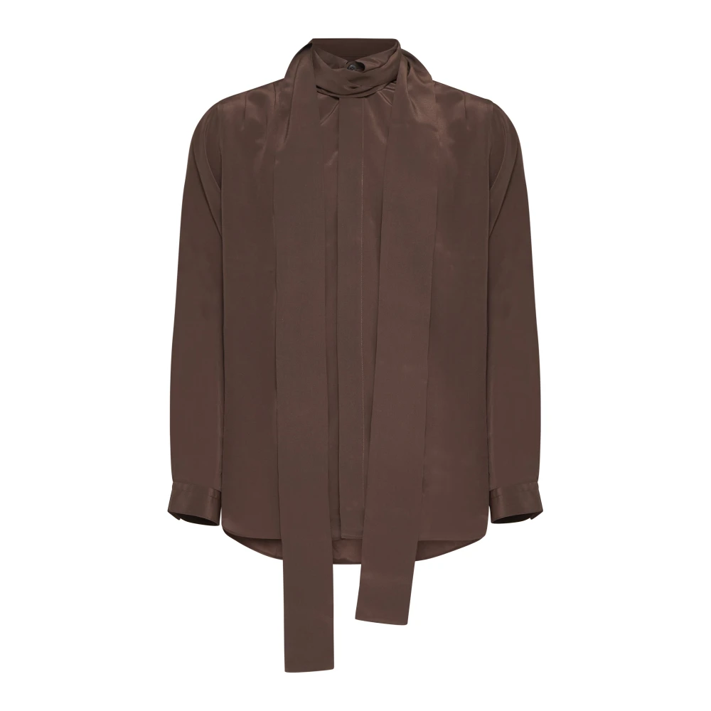 Lardini Bruine Casual Overhemden Brown Heren