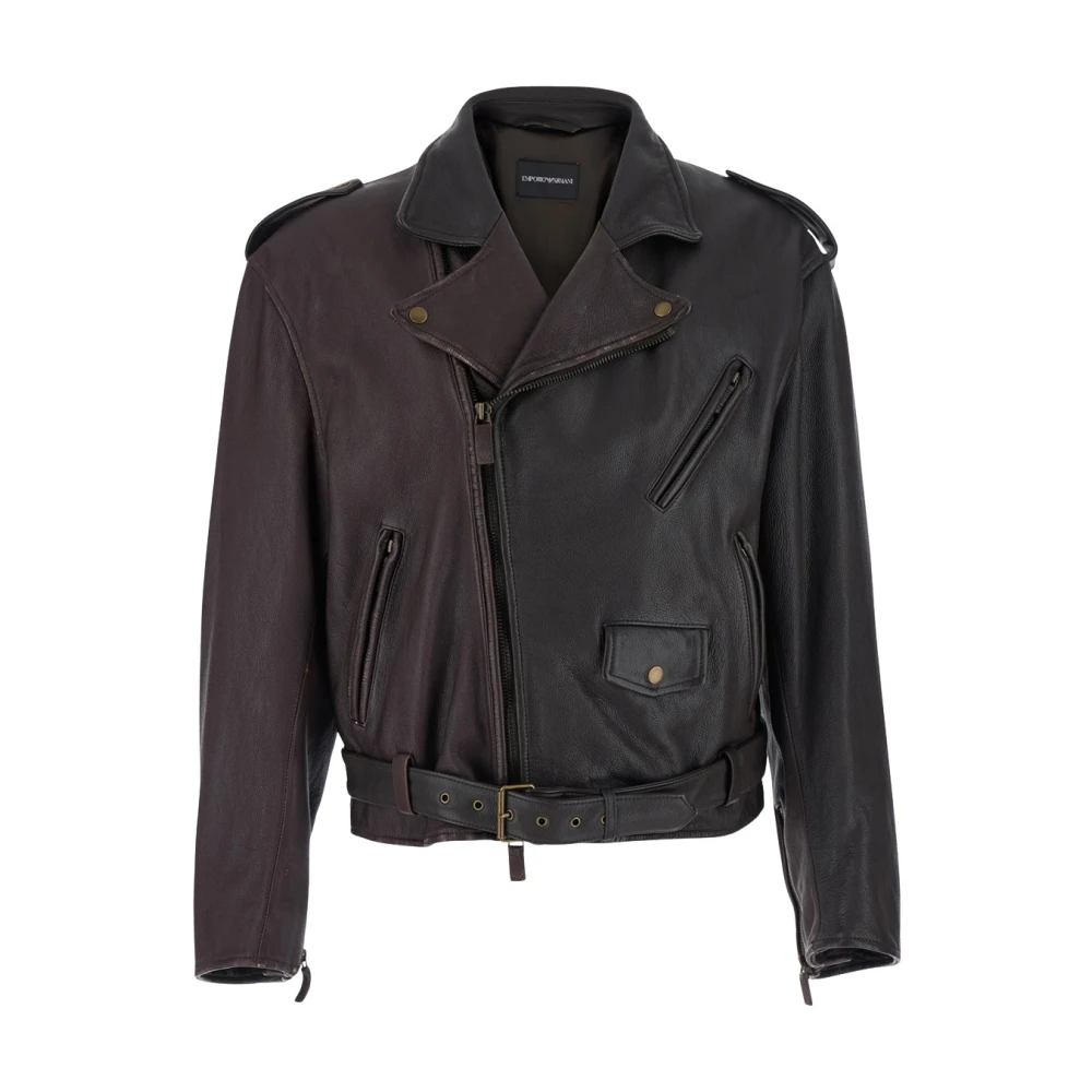 Emporio Armani Uomo Marrone - Giacca Bordeaux - Jackets - L
