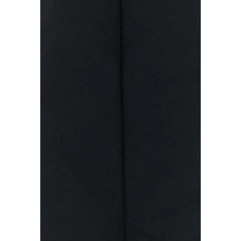 Jil Sander Zwarte polyester sjaal Black Heren