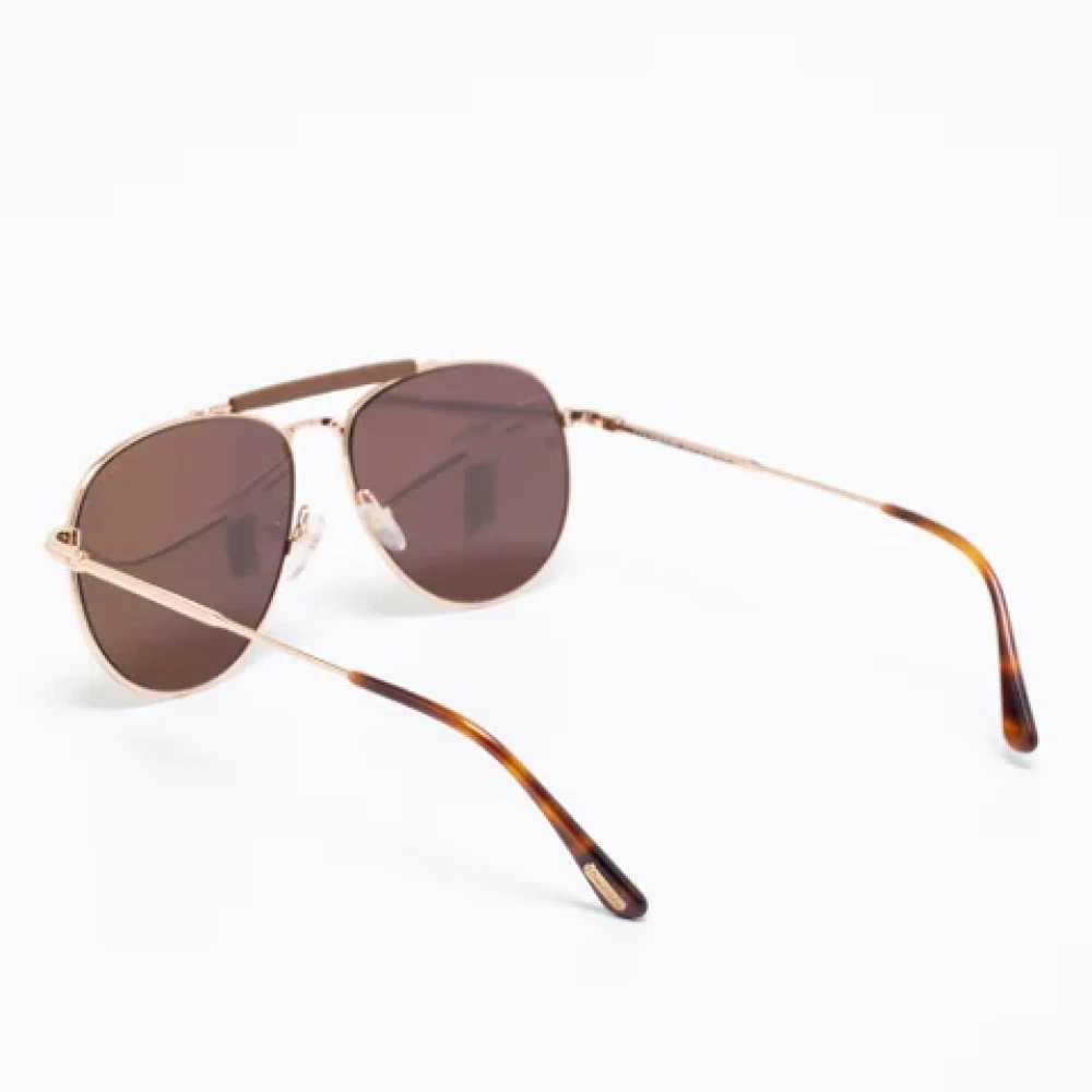 Tom Ford Pre-owned Acetate sunglasses Brown Dames