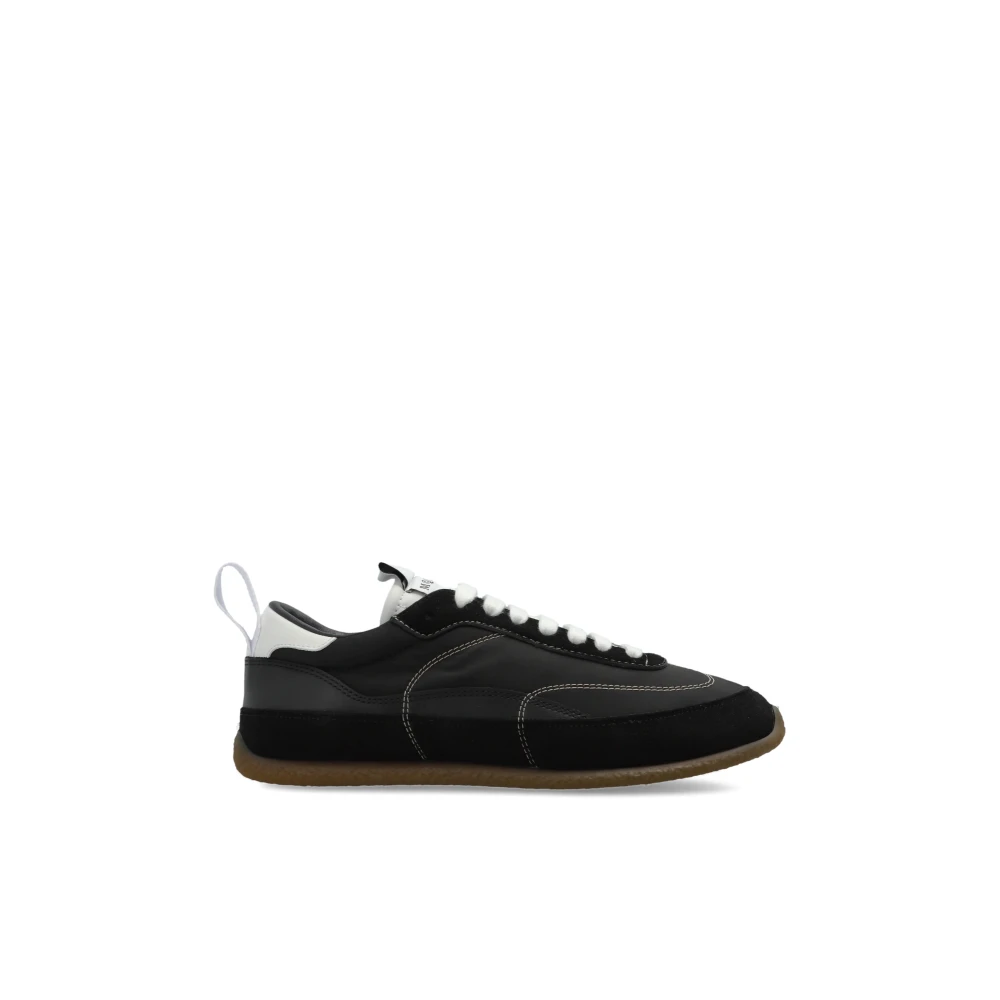 Alexander McQueen Sportschoenen met Logo Dames Schoenen Zwart