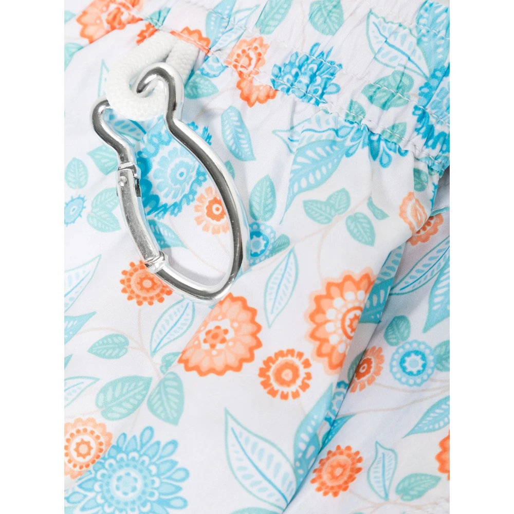 Fedeli Polyester Zwemshorts met Elastische Riem Multicolor Heren