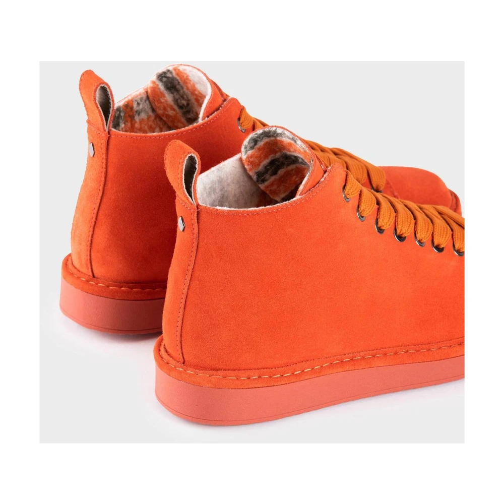 Panchic Lace-up Boots Orange Heren