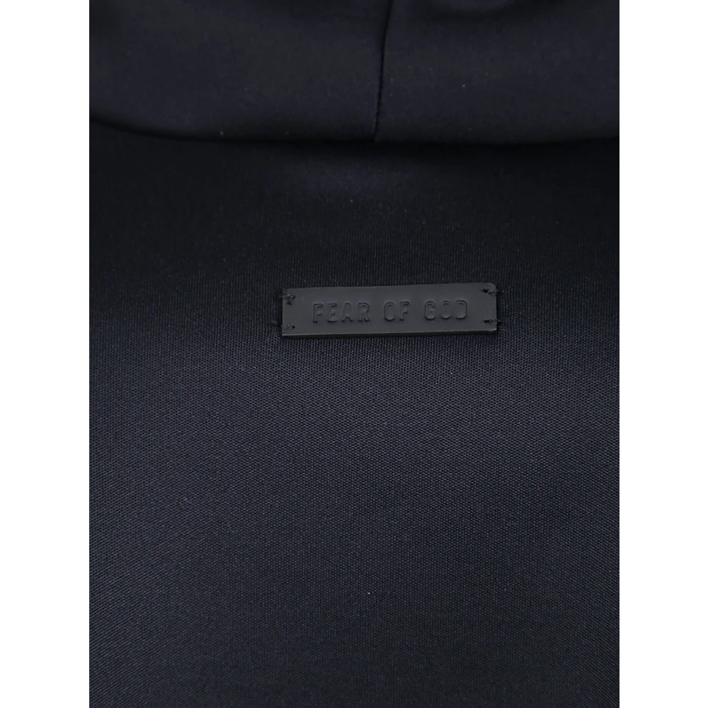 Fear Of God Zwart Split Hoge Hals Longsleeve Top Black Heren