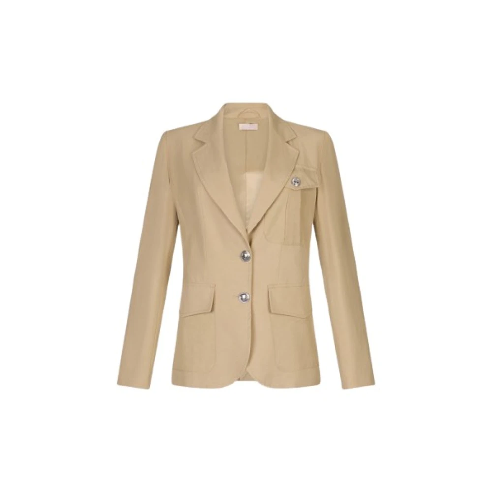 Liu Jo Donna Marrone - Blazer Elegante - Jackets - L