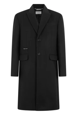 Wool Coat Baroque Skull
